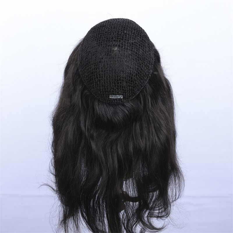 Intergration hair piece - Fishnet long hair toupees for women